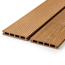 Террасная доска EasyDecking Вуд-Икс 146х23х4010 Дуб LT 26347