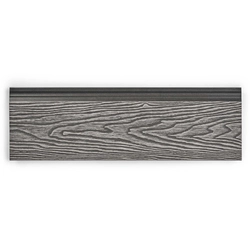 Фасадная панель EasyDecking Вуд-Икс 156х21х3010 Серый 3Д LT 27003
