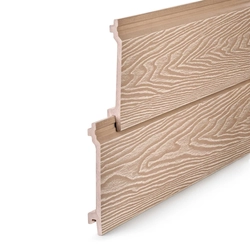 Фасадная панель EasyDecking Вуд-Икс 156х21х3010 Бежевый 3Д LT 33389