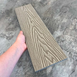 Заборная (универсальная) доска EasyDecking Вуд-Икс 131х11 Бежевый 3D LT 33601