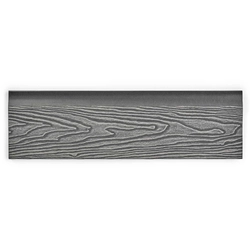 Заборная панель шип-паз EasyDecking Вуд-Икс 146х20х2210 Серый 3Д LT 26965