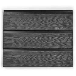 Заборная панель шип-паз EasyDecking Вуд-Икс 146х20х2210 Черное дерево 3Д LT 26966