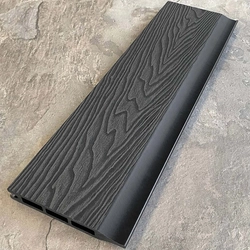 Заборная панель шип-паз EasyDecking Вуд-Икс 146х20х2210 Черное дерево 3Д LT 26966