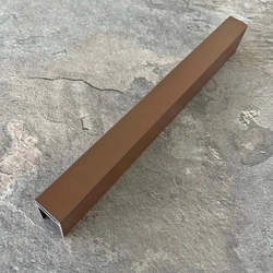 Алюминиевый П-профиль EasyDecking 35x25x3000 Коричневый LT 27526