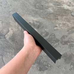 Алюминиевый П-профиль EasyDecking 35x25x3000 Черное дерево LT 27527