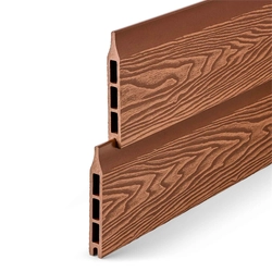 Заборная панель шип-паз EasyDecking Вуд-Икс 146х20х2210 Коричневый 3Д LT 26963