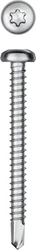 KRAFTOOL  DS-P, 50 х 4.8 мм, А2, сверло, полукруглая головка, ТХ25, 150 шт, саморез нержавеющий (300931-48-050) 300931-48-050