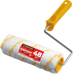 STAYER  GIRPAINT, 48 х 180 мм, бюгель 8 мм, ворс 12 мм, полиакрил, все виды ЛКМ, малярный валик, Professional (0314-18) 0314-18_z02