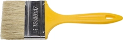 STAYER  UNIVERSAL, 100 мм, 4″, светлая натуральная щетина, пластмассовая ручка, плоская кисть (0107-100) 0107-100_z01