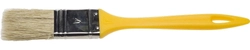 STAYER  UNIVERSAL, 20 мм, 3/4″, светлая натуральная щетина, пластмассовая ручка, плоская кисть (0107-20) 0107-20_z01
