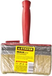 STAYER  UNIVERSAL, 3 х 12 см, светлая щетина, пластмассовый корпус, все виды ЛКМ, макловица (01824-12) 01824-12