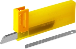 OLFA  9 х 80 х 0.38 мм, 10 шт, сегментированные лезвия (OL-AB-10B) OL-AB-10B