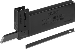 OLFA  EXCEL BLACK, 9 х 80 х 0.38 мм, 10 шт, сегментированные лезвия (OL-ABB-10B) OL-ABB-10B