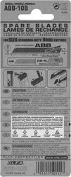 OLFA  EXCEL BLACK, 9 х 80 х 0.38 мм, 10 шт, сегментированные лезвия (OL-ABB-10B) OL-ABB-10B