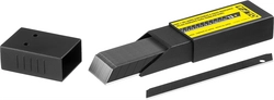 OLFA  EXCEL BLACK, 9 х 80 х 0.38 мм, 50 шт, сегментированные лезвия (OL-ABB-50B) OL-ABB-50B