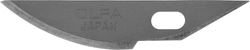 OLFA  6 мм, для ножа, закругленные лезвия (OL-KB4-R/5) OL-KB4-R/5