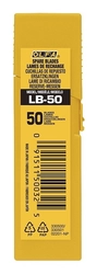 OLFA  18 мм, 50 шт, в боксе, сегментированные лезвия (OL-LB-50) OL-LB-50