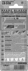 OLFA  18 х 100 х 0.5 мм, 50 шт, сегментированные лезвия (OL-LB-50B) OL-LB-50B