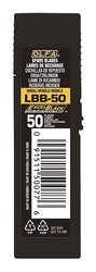 OLFA  EXCEL BLACK, 18 мм, 50 шт, в боксе, сегментированные лезвия (OL-LBB-50) OL-LBB-50