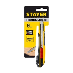STAYER  HERCULES-9, 9 мм, нож с автостопом, Professional (0903) 0903_z01