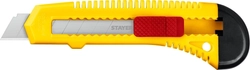 STAYER  FORCE, 18 мм, нож упрочненный из АБС пластика со сдвижным фиксатором (0911) 0911_z01