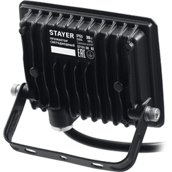 STAYER  LED-MAX, 30 Вт, 6500K, IP 65, светодиодный прожектор (57131-30) 57131-30_z03