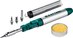 KRAFTOOL  SolderGas, 70 B, 30 - 70 Вт, 1300°С, горелка, фен, набор 8 в 1, газовый паяльник (55504-H8) 55504-H8