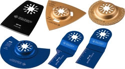 ЗУБР  НР-6 UniLock, OIS-хвост., 6 предм., набор насадок для реноватора, Профессионал (15574) 15574