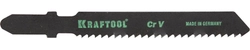 KRAFTOOL  T119B, EU-хвост., по дереву, чистый рез, шаг 2 мм, 55 мм, 2 шт, полотна для лобзика (159535-2) 159535-2