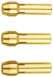 STAYER  3 шт, d 3.2 мм, d 2.4 мм, d 1.6 мм, набор цанг для гравёра (29909-H3) 29909-H3
