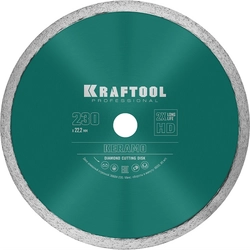 KRAFTOOL  Keramo, 230 мм, (22.2 мм, 10 х 2.8 мм), сегментированный алмазный диск (36684-230) 36684-230