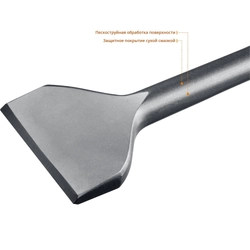 ЗУБР  Буран, 75 x 400 мм, SDS-max, лопаточное зубило, Профессионал (29384-75-400) 29384-75-400_z01