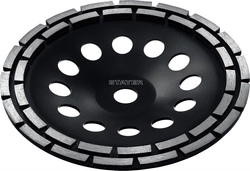 STAYER  Double, d 230 мм, двухрядная алмазная шлифовальная чашка (33381-230) 33381-230_z02