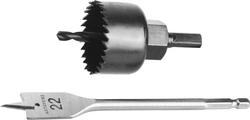STAYER  48 мм, набор для врезки замков (29605-H3) 29605-H3