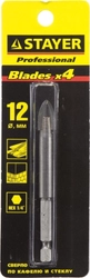 STAYER  12 мм, 4х кромка, HEX 1/4, Сверло по стеклу и кафелю (2985-12) 2985-12_z01