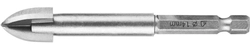STAYER  14 мм, 4х кромка, HEX 1/4, Сверло по стеклу и кафелю (2985-14) 2985-14_z01