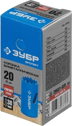 ЗУБР  20 мм, сталь Р6М5, биметаллическая коронка (29531-020) 29531-020_z01