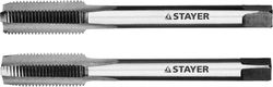 STAYER  M10 х 1.0 2 шт, комплект метчиков (28025-10-1.0-H2) 28025-10-1.0-H2