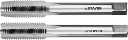 STAYER  M12 х 1.75, 2 шт, комплект метчиков (28025-12-1.75-H2) 28025-12-1.75-H2