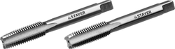 STAYER  M12 х 1.75, 2 шт, комплект метчиков (28025-12-1.75-H2) 28025-12-1.75-H2
