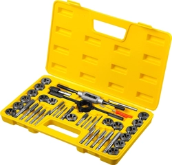 STAYER  MaXCut, 40 предметов, инструментальная сталь, набор метчиков и плашек (2805-H40) 2805-H40_z01