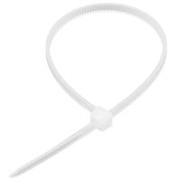 Хомут нейлоновый белый 200х2,5 мм (100шт) Kvs- 11037
