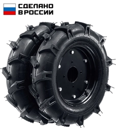 ЗУБР  КП-2, 4.00-10, 2 шт., пневматические колеса для мотоблоков (707106-2) 707106-2