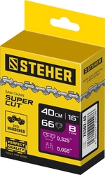 STEHER  type B, шаг 0.325″, паз 1.5 мм, 66 звеньев, цепь для бензопил (75302-40) 75302-40