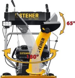 STEHER  56 см, бензиновый снегоуборщик, EXTREM (GST-756E) GST-756E