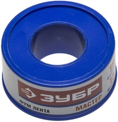 ЗУБР  0.1 мм х 19 мм х 15 м, 0.25 г/см3, ФУМ лента (12373-19-025) 12373-19-025