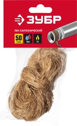 ЗУБР  50 г, сантехнический лен (4-51991-050) 4-51991-050_z01