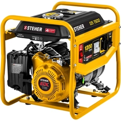 STEHER  1200 Вт, бензиновый генератор (GS-1500) GS-1500