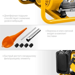 STEHER  2800 Вт, бензиновый генератор (GS-3500) GS-3500