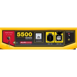 STEHER  5500 Вт, бензиновый генератор с электростартером (GS-6500E) GS-6500Е